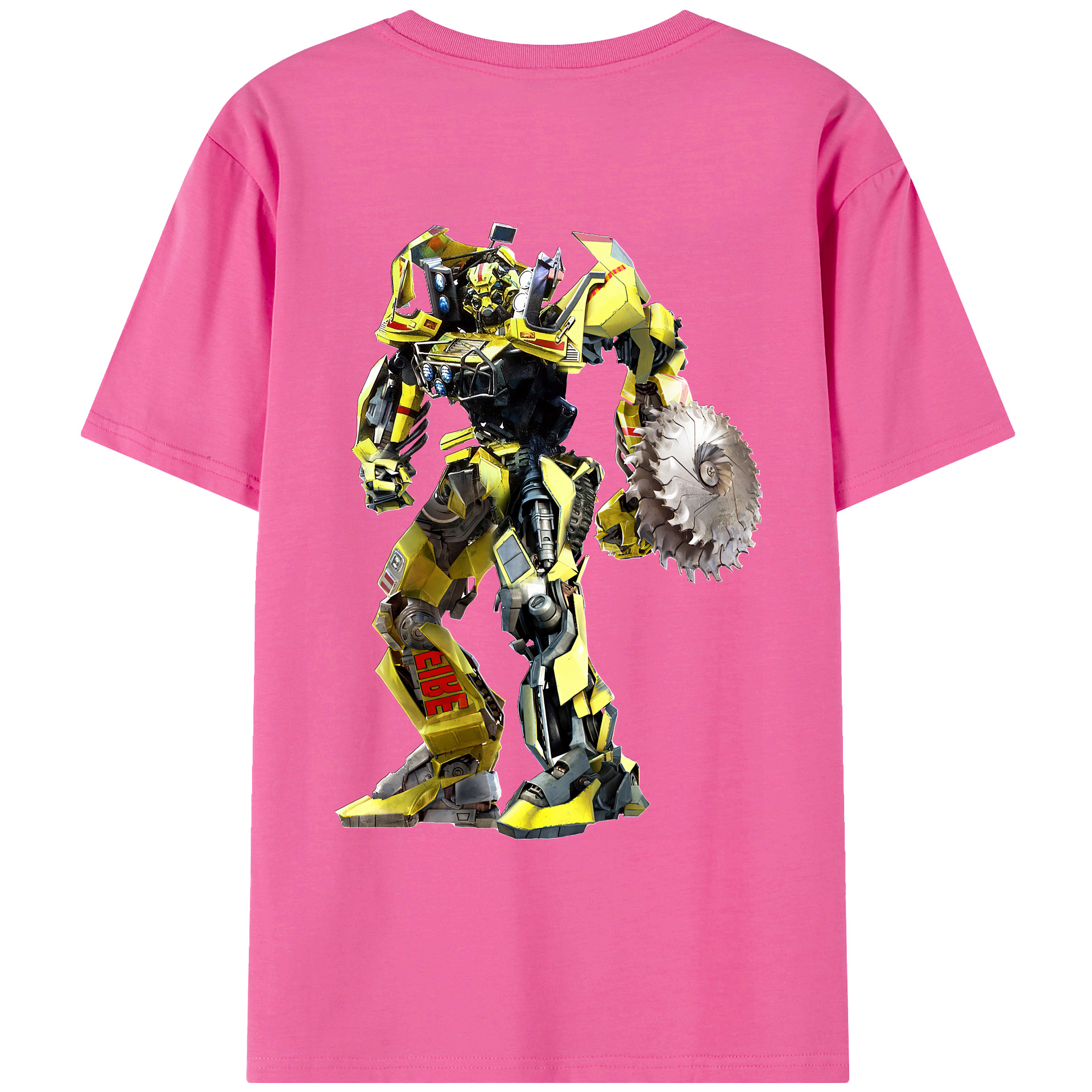（画像用） Transformers トランスフォーマー レディース半袖Tシャツ(バックプリント)